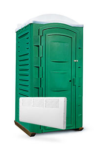 Новая туалетная кабина «Варм» с обогревателем 1500Вт, продажа в Москве.